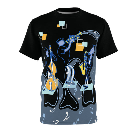 Groovy Jazz Trio Men's Unisex T-Shirt